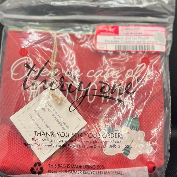 Thirty-one Snack and Go Pouch NWT - Picture 2 of 5